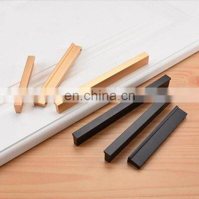 Industrial High Quality Aluminum Profile Solid Lengthened Modern Minimalist Handle photo-5