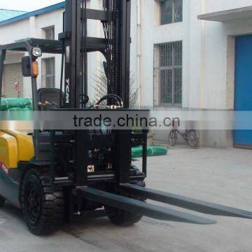 forklift attachment integral type fork positioner