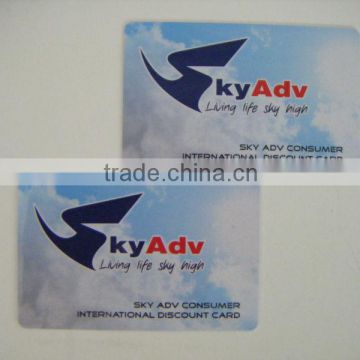 Manufacture plastic atm card