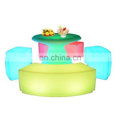 party chairs and tables glow bar led chairs bar furniture sets light table rgb sofa sets hookah lounge sofa furniture