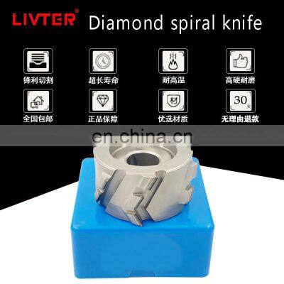 LIVTER Woodworking Tools Milling Cutter Pcd Herringbone Cnc Wood Pre-milling Cutter photo-4