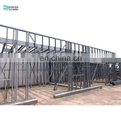 50' x 110 ' pre engineered steel buildings quonset steel structure warehouse shed