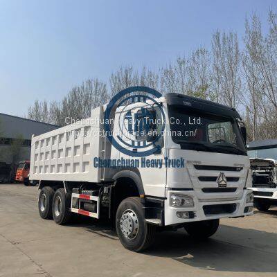 Refurbished Sinotruck 371HP 420HP New Style Used 6*4 10 Wheeler HOWO Dump Truck on Sale photo-4