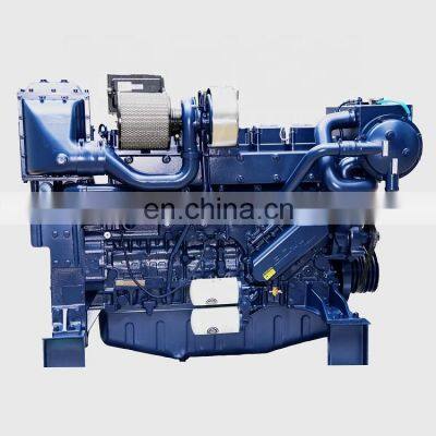 Brand New 4 Stoke 6 Cylinder Weichai Diesel Engine Used for Marine WP13C450-18 photo-2