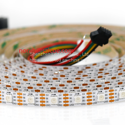 DC5V LC8813 60Leds Per Meter 5050 Addressable Full Color Digital Pixel RGB Led Pixel Strip