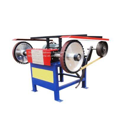 Safe and Reliable Dual Station Sanding and Polishing Belt Grinder Machine photo-3