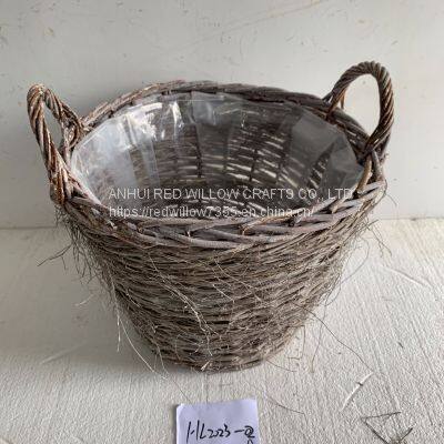 Natural Material Flower Pot Plant Pot Garden Planter for Plants, Garden photo-2