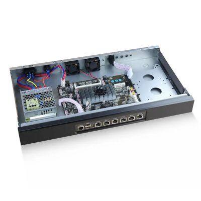 1U Rackmount Intel N5105 J4125 Quad Core PC Firewall Server With 6 Intel I225 I226 NICs Soft Router for PfSense OPNsense AES-NI photo-4