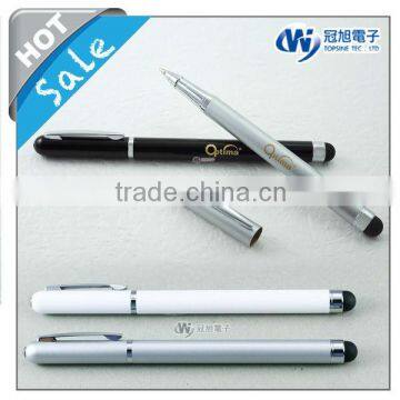 Rubber touch pen with Tablet Stylus pens for promotion logo