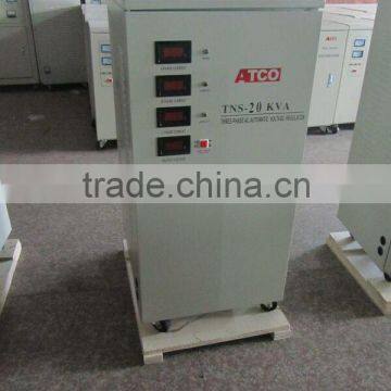 AC Automatic Three-phase 20kva Servo Voltage Stabilizer photo-2