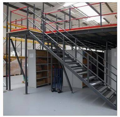 Steel mezzanine rack shelf photo-5