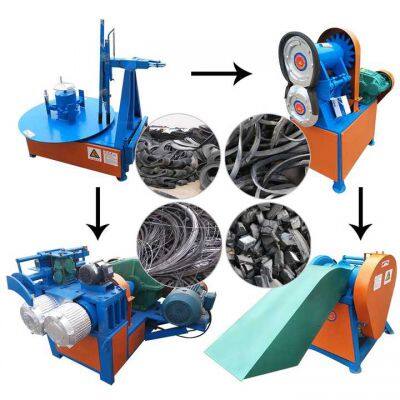 Low Power Required Waste Tire Recycle Machine Line to Rubber Powder photo-3