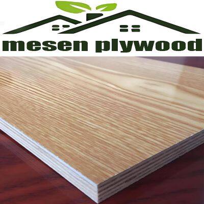 Manufacturer Wholesale Melamine Plywood Sheet Cheap Price 4X8 Melamine Paper Faced Plywood for Africa Market