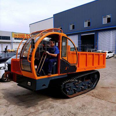 muddy ground transfer crawler vehicle, 10-ton all-solid wheel crawler transporter, hill-climbing king mountain vehicle