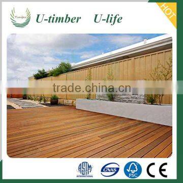 Finely processed WPC composite flooring outdoor