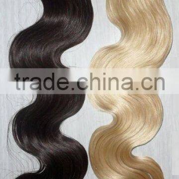 Wholesale Virgin Remy human hair tape hair extension with good price