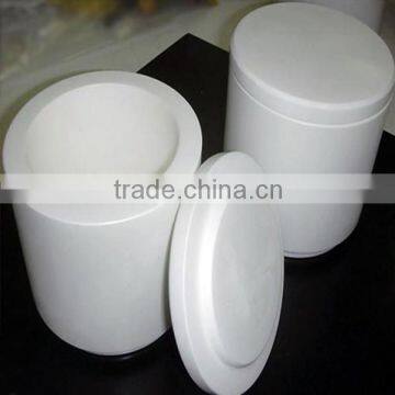 2014 hot sales yttria zirconia jar 1000ml used in ceramics