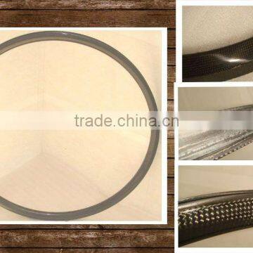 22mm carbon bike rims ruedas, with 3k UD finish 700c Spain style