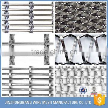 Stainless Steel Architectural Decorative Wire Mesh curtain wire mesh