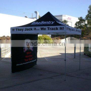 10x10ft steel frame folding tent/screen printing pop up canopy