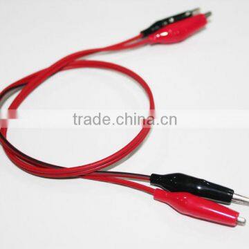 10*2 Colors Double-ended Test Aligator Crocodile Clip Jumper Probe Lead Wire