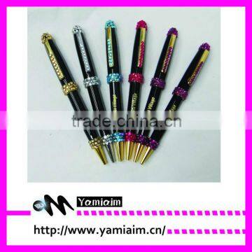 Promotional rhinestone excutive pen sparkle crystal pen