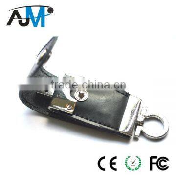 Luxury leather usb 32gb wholesale China manufacturer