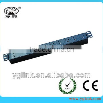 19 inch Australia type 6 ways PDU