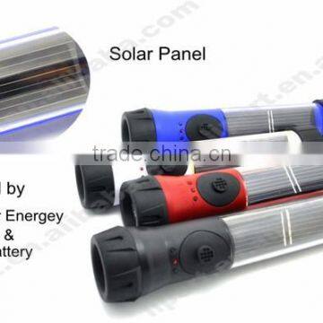 (130096) Camping Portable Waterproof Rechargeable Solar Energy Torch Light photo-3