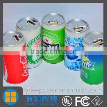 Cool cola 2600 mah power bank with 3.7V battery made of ABS power bank                        
                                                                                Supplier's Choice