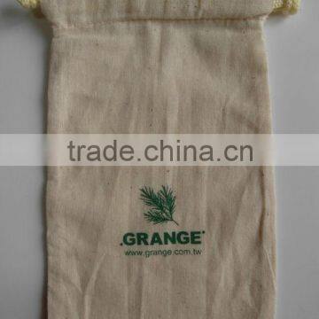 Silk printing drawstring cotton bag 3