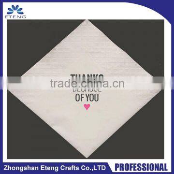 Promos best popular custom printed cocktail napkins                        
                                                Quality Choice