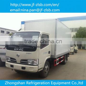 4.3m freezing truck body 3.3T refrigerated trucks