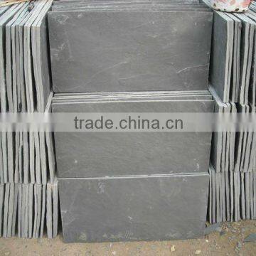 black slate outdoor stone wall cladding tiles