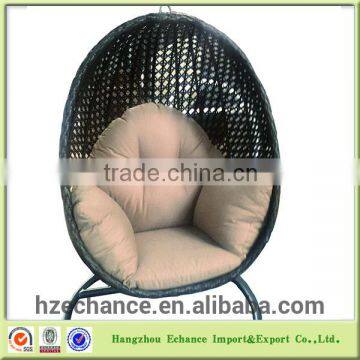 Hanging Egg Chair for Outdoor or Indoor Rattan Hanging Swing Chair With Stand photo-4