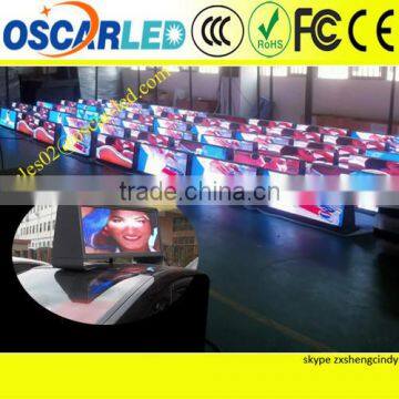 oscarled xxx image car led display screen for advertising