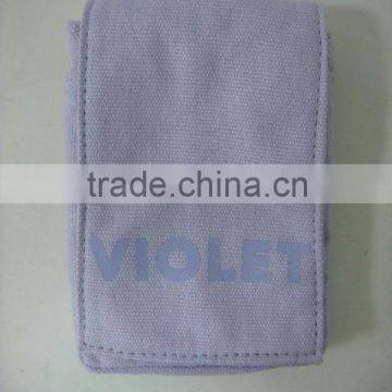 Canvas Mobile Phone Pouch With Hanging Hook