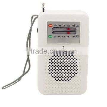 Best Selling Portable Mini Handheld Pocket AM FM Radio