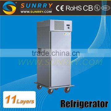 Stainless Steel Electric 11 Layers Food Warmer Container Cabinet for Catering photo-2