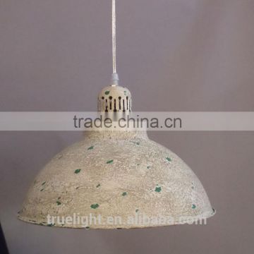 round chandelier pendant lamp with iron vintage color for home decor china supplier