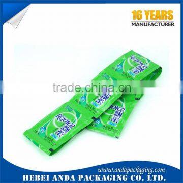 Heat Sealing Plastic Detergent Bag for Rejoice Liquid Shampoo Packaging