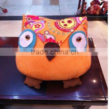 Cloth fabric toy stuffed owl animal toy