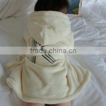 white Children's bathrobe from factory with best price