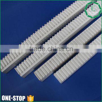 Transmission parts new rack and pinion moulding injection plastic pom derlin square gear rack