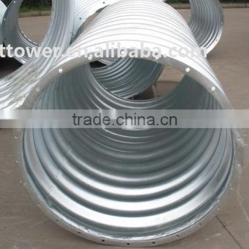 corrugated steel culvert pipe, steel pipe culvert for sale