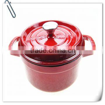 Cast Iron Enamel French Casserole Pot