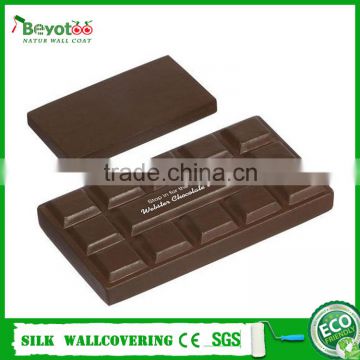 gift PU foam chocolate stress toy chocolate