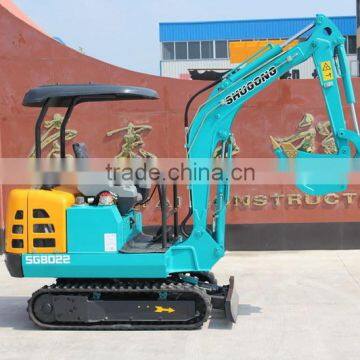 1.8ton cheap mini hydraulic excavator/mini digger