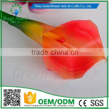 2016 PVC Calla Lily Artificial Flowers Real Touch Home Decorative Flowers Wreaths Flowers Gift for Wedding Party Decoration photo-2