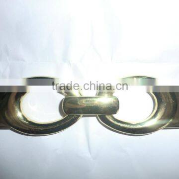 Skull Logo Belt Buckle Heart Shape Joint Buckle Men Clip Metal Buckle photo-3